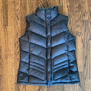 Black North Face Puffer Vest. Size Large
